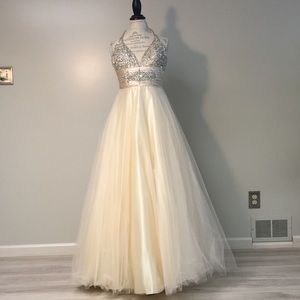 MacDugal Champagne Ballgown